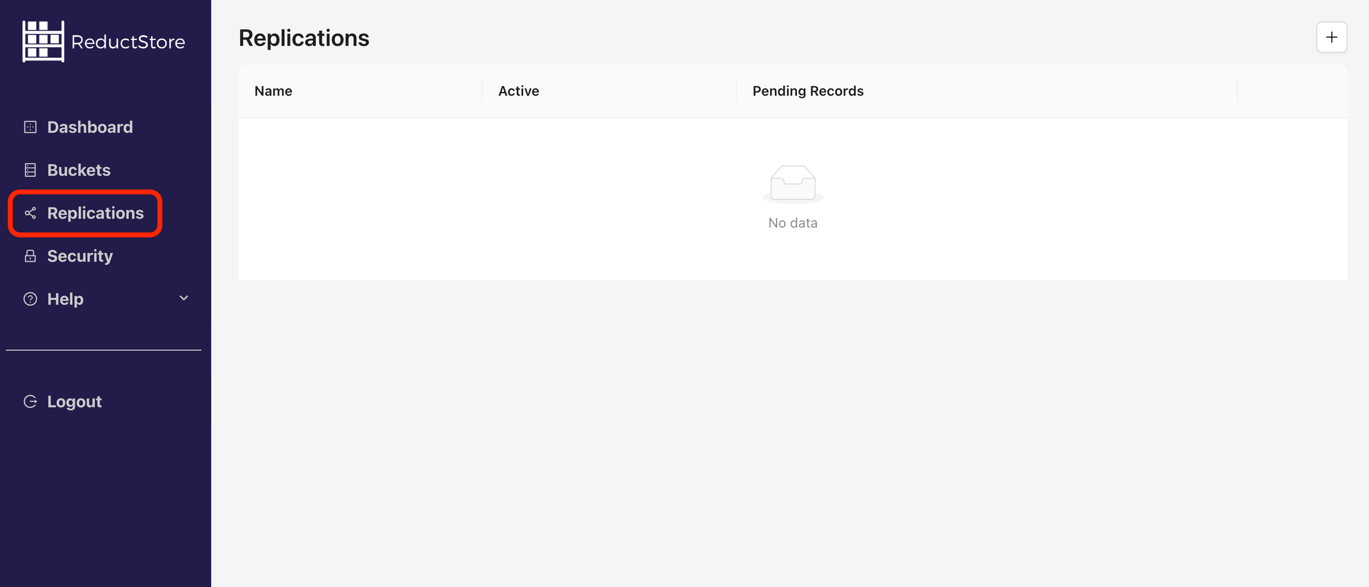 Create Replication
Task